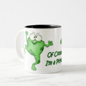 Tasse 2 Couleurs Prince de grenouille (Devant gauche)