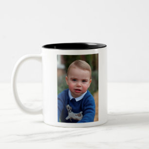 Tasse 2 Couleurs Prince Louis célèbre le ęr anniversaire