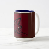 Tasse 2 Couleurs Prince Poisson Rock (Devant droit)