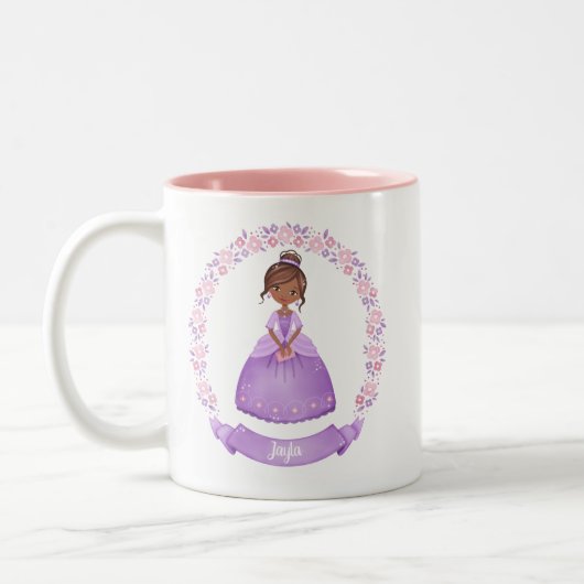 Tasse 2 Couleurs Princesse (Gauche)