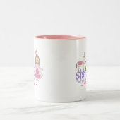 Tasse 2 Couleurs Princesse de licorne (Centre)