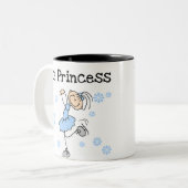TASSE 2 COULEURS PRINCESSE DE PATINAGE DE GLACE (Devant gauche)
