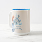Tasse 2 Couleurs Princesse et Château (Devant gauche)
