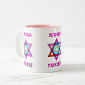 Tasse 2 Couleurs Princesse juive (Devant gauche)
