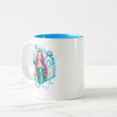 Tasse 2 Couleurs Princesse Mera Hexagonal Graphic d'Aquaman | Xebel (Devant gauche)