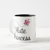 Tasse 2 Couleurs Princesse mignonne de cannelure (Devant gauche)