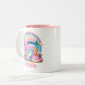 Tasse 2 Couleurs Princesse nom Enchanted Kingdom (Devant gauche)