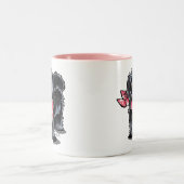 Tasse 2 Couleurs Princesse rose Pekingese (Centre)