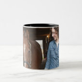 Tasse 2 Couleurs Principal cheval de femme (Centre)