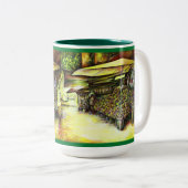 Tasse 2 Couleurs Pris la possession d'options (Devant droit)