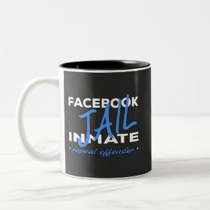Tasse 2 Couleurs Prison Facebook