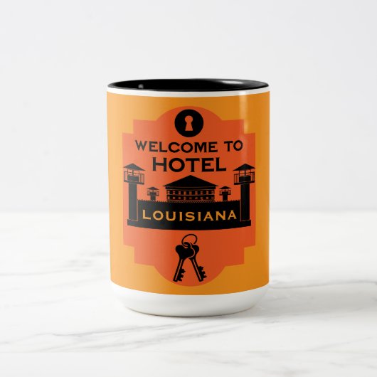 Tasse 2 Couleurs Prison Visit Gift (Centre)