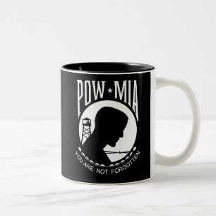 Tasse 2 Couleurs prisonnier de guerre de KRW - MIA vous n'êtes pas