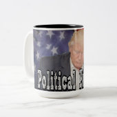 Tasse 2 Couleurs Prisonnier politique de Trump (Devant gauche)