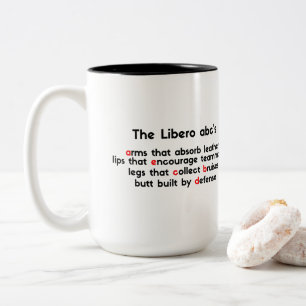 Tasse 2 Couleurs Prix de meilleur Libero Abc - volée de typographi