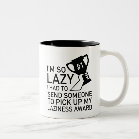 Tasse 2 Couleurs Prix Laziness (Droit)