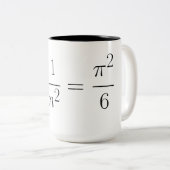 Tasse 2 Couleurs Problème de Bâle (Devant droit)