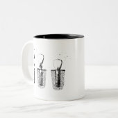 Tasse 2 Couleurs Procédure d'implantation dentaire (Devant gauche)