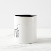 Tasse 2 Couleurs Procédure d'implantation dentaire (Centre)