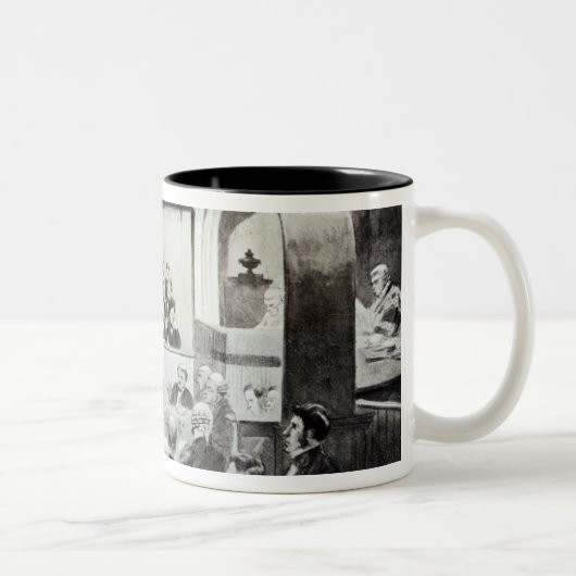 Tasse 2 Couleurs Procès de Madeleine Smith, 1857 (Droit)