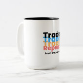 Tasse 2 Couleurs Processus Forex Trading (Devant gauche)