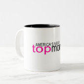 Tasse 2 Couleurs Prochaine maman supérieure des Amériques (Devant gauche)