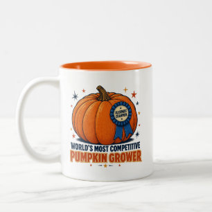 Tasse 2 Couleurs Producteur de citrouilles le plus compétitif du mo