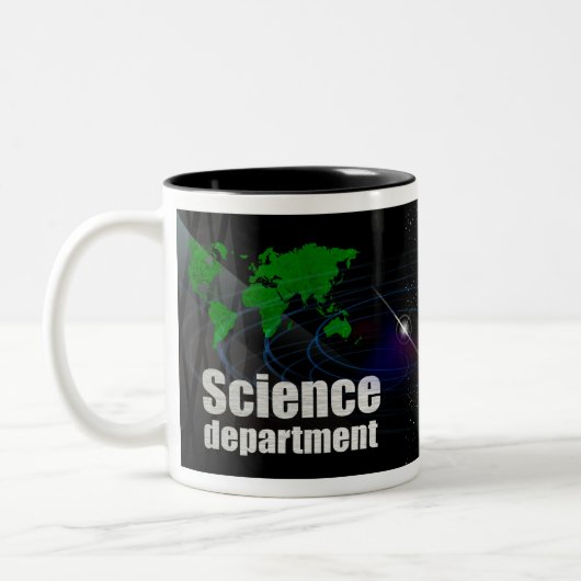 Tasse 2 Couleurs Professeur de Sciences (Gauche)