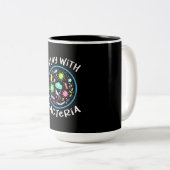 Tasse 2 Couleurs Professeur de sciences de microbiologie (Devant droit)