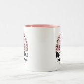 Tasse 2 Couleurs Professeur Merci Rainbow (Centre)