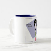 Tasse 2 Couleurs Professeur, professeur (Devant gauche)