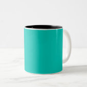 Tasse 2 Couleurs Professeur Zèbre Mignon (Devant droit)