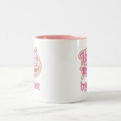 Tasse 2 Couleurs Profession mignonne des mondes d'hygiéniste la (Centre)