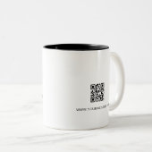 Tasse 2 Couleurs Professionnel personnalisé (Devant droit)