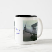 Tasse 2 Couleurs Profil, profil, Jack volant (Devant droit)