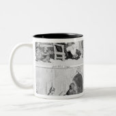 Tasse 2 Couleurs Progrès de John Taureau (Gauche)