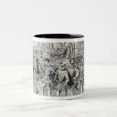 Tasse 2 Couleurs Progrès d'état de la Reine Elizabeth (Centre)