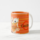 Tasse 2 Couleurs Projet fait sur commande d'art de la jeunesse du (Devant droit)