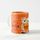 Tasse 2 Couleurs Projet fait sur commande d'art de la jeunesse du (Devant gauche)