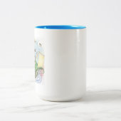 Tasse 2 Couleurs Promenade en bateau (Centre)