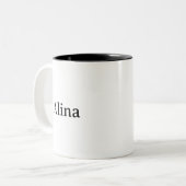 Tasse 2 Couleurs Promotion de la marque 11 oz  (Devant gauche)