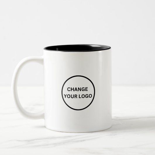 Tasse 2 Couleurs Promotion simple de la marque 11oz (Gauche)