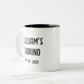 Tasse 2 Couleurs Proposition Padrino en espagnol (Devant gauche)