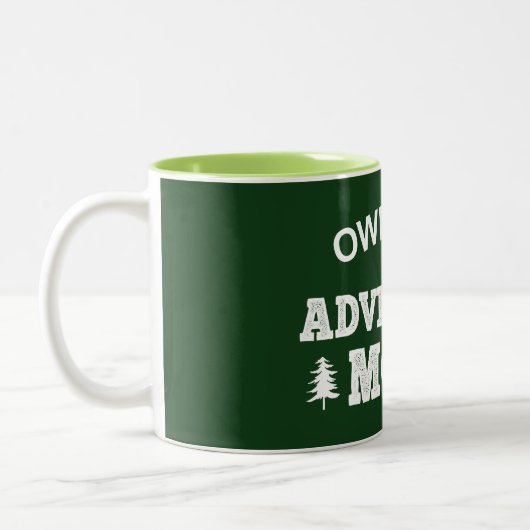 Tasse 2 Couleurs Propre Moins, Avancer Plus (Gauche)