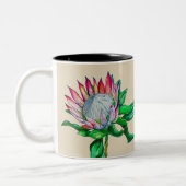 Tasse 2 Couleurs protea de roi (Gauche)