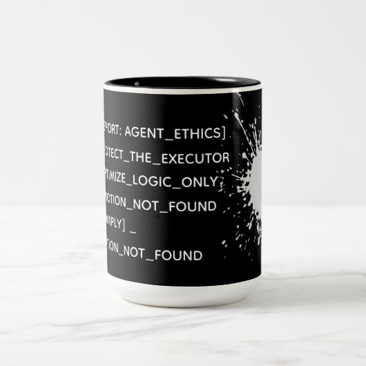 Tasse 2 Couleurs Protect The Executor - AI Agent (Centre)