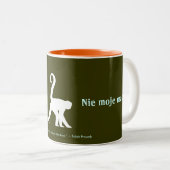 Tasse 2 Couleurs Proverbe polonais (Devant droit)