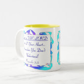 Tasse 2 Couleurs Proverbes 3,5/doubles côtés (Devant gauche)