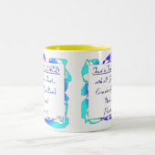 Tasse 2 Couleurs Proverbes 3,5/doubles côtés (Centre)