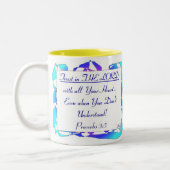 Tasse 2 Couleurs Proverbes 3,5/doubles côtés (Gauche)